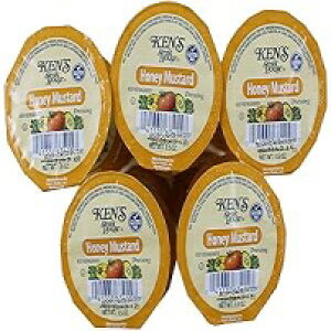 Ken's Steakhouse nj[}X^[hhbVO 1.5IX fBbvJbv (25pbN) Kens Steakhouse Ken's Steakhouse Honey Mustard Dressing 1.5 oz Dip Cups (Pack of 25)
