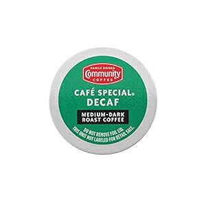 Community Coffee Cafe XyV fJtF R[q[|bh 80 A~fBA_[N[XgAL[O 2.0 K Jbv u[ɑΉA|bh 80 {bNX Community Coffee Caf Special Decaf 80 Count 