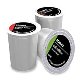 Amazon ブランド - Solimo アソートパック (フレンチ、ダーク、コロンビア) シングルサーブカップ、100 ct Amazon Brand - Solimo Assorted pack (French, Dark, Colombian) single serve cups, 100 ct