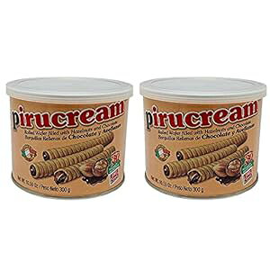 ピルクリームチョコレートとヘーゼルナッツウエハース 2 パック 10.59 オンス 2 Pack Pirucream Chocolate and Hazelnut Wafer 10.59oz