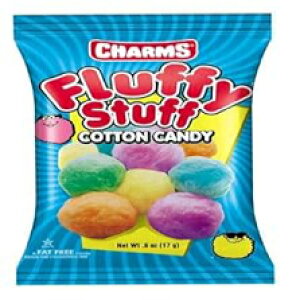 tbtB[X^bt킽߁A2.5IX܁i12pbNj Tootsie Roll Fluffy Stuff Cotton Candy, 2.5-Ounce Bags (Pack of 12)