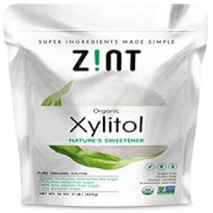 Zint I[KjbN LVg[Ö: VRsgp֕iA`qg݊AጌwÂ悤ȖƑ΍ (16 IX) Zint Organic Xylitol Sweetener: Natural Sugar Free Substitute, Non GMO, Low Gly