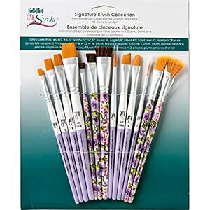 FolkArt  Xg[N 1900 VOl`[ RNV yCg uV ZbgA13  FolkArt One Stroke 1900 Signature Collection t Brush Set, 13 Piece