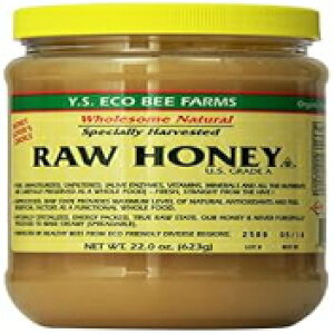YS Eco Bee Farms I - 22 IXA2 pbN Y.S. Organic Bee Farms Y.S. Eco Bee Farms Raw Honey - 22 oz, Pack of 2