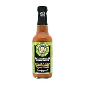 ~X^[XpCX I[KjbNÎ_ς\[X -  - b - Oet[ - r[K Mr. Spice Organic Sweet and Sour Sauce - Salt-Free - Fat-Free - Gluten-Free - Vegan