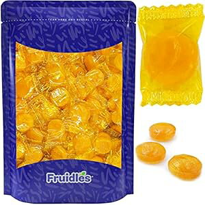 o^[XRb` {^ Eh n[h LfBAʕ 40  (1/2 |h) The Dreidel Company Butterscotch Button Round Hard Candy, 40 Individually Wrapped (1/2 Pound)