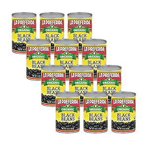 La Preferida Mexican FoodsAUSDA I[KjbNA15 IX (12 pbN) La Preferida Mexican Foods, USDA Organic Black Beans, 15 OZ (Pack of 12)