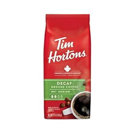 Tim Hortons Tim Horton's 100% Arabica Medium Roast, Decaffeinated, Ground Coffee, 12 Ounce