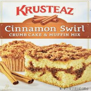�N���X�e�B�[�Y �V�i���� �X���[�� �N���� �P�[�L & �}�t�B�� �~�b�N�X Krusteaz Cinnamon Swirl Crumb Cake & Muffin Mix