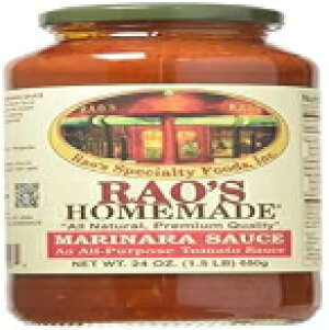 Rao's Raos Specialty Food Homemade Marinara Premium Pasta Sauce, 24 Ounce -- 12 per case.