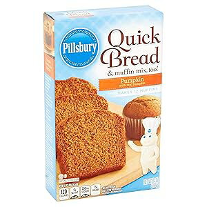 sYx[ pvL NCbN ubh & }tB ~bNX - 14 IX (3 pbN) Pillsbury Pumpkin Quick Bread and Muffin Mix - 14 oz (Pack of 3)