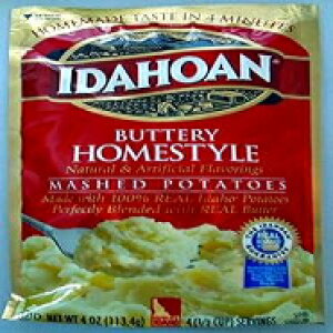 �A�C�_�z�A���o�^�[�z�[���X�^�C���}�b�V���|�e�g - 4�I���X��3�� Idahoan Buttery Homestyle Mashed Potatoes- 3 of 4 OZ