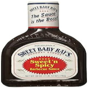 Sweet Baby Ray's Sweet 'n Spicy Barbecue Sauce 28 Ounce (2 pack)