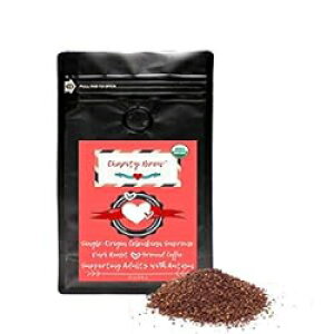 GreenStreet Organix Charity Brew Dark Ground Columbian Coffee Supporting Adults with Autism- Single Origin, 100% Organic and Responsibly Sourced, 12 ounce