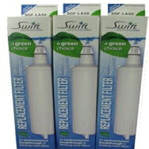 XCtgO[tB^[ ①ɗp򐅃tB^[ 3 SGF-LA50 Swift Green Filters SGF-LA50 Refrigerator Water Filter, 3-Pack