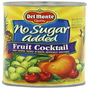 Del Monte Y (lHÖ) t[cJNe (2 pbN) 14.5 IX Del Monte No Sugar Added (Artificially Sweetened) Fruit Cocktail (2 Pack) 14.5 oz Cans