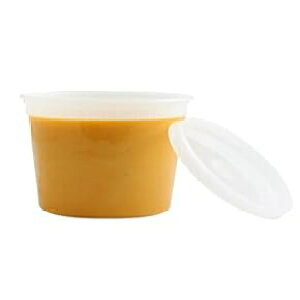 PARTY BARGAINS 64 oz Deli Containers with Lids - [14 Count] Half Gallon Round Clear Food Storage Containers, Microwavable, BPA-Free, Leakproof Takeout Container for Meal Prep