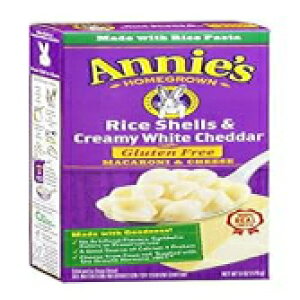 CXpX^VFƃzCg`F_[}Jjƃ`[Y 6IX (12) Annie's Homegrown Rice Pasta Shells and White Cheddar Macaroni and Cheese 6 Ounces (Case of 12)
