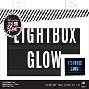 �n�C�W �X���b�v 313729 �}�[�L�[ ���C�g�{�b�N�X �O���[ (54 ��) Heidi Swapp 313729 Marquee Light Box-Glow (54 Piece)