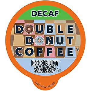 Donut Shop fJtFR[q[|bh ~fBA[XgR[q[ JtFCXVOT[u|bh L[O KJbv@p 80pbN Double Donut Coffee Donut Shop Decaf Coffee Pods Medium Roast Cof