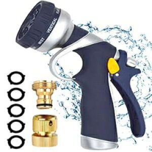K[fz[XmY ϋvmY t^JXv[ K[fjOAԁA|Aybg̃V[p 8̒\ȎUp^[t Joyhug Garden Hose Nozzle Heavy Duty Metal Nozzle Fu