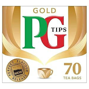 70 Count (Pack of 1), PG Tips Gold Best Tasting Blend (70 Tea Bags)