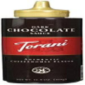 Torani _[N`R[g\[XA16.5 IX Torani Dark Chocolate Sauce, 16.5 oz