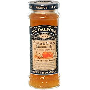 St. Dalfour, WW[ & IW }[}[hAt[c XvbhA10 IX (284 g) - 2  St. Dalfour, Ginger & Orange Marmalade, Fruit Spread, 10 oz (284 g) - 2pcs