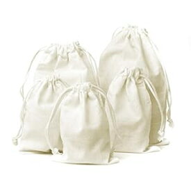 Linen and Bags 3インチ x 4インチ ナチュラル コットン モスリン 巾着バッグ 多目的 25 バッグ パック Linen and Bags etc Linen and Bags 3"x4" Natural Cotton Muslin Drawstring Bags Multipurpose 25 Bag Pack