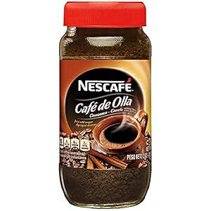 lXJtF JtF f Ib CX^g R[q[AViA6.7 IX W[ (2 pbN) Nescafe Nescafe Cafe De Olla Instant Coffee, Cinnamon, 6.7 Ounce Jar (2 pack)
