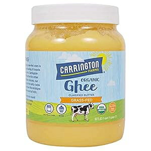 Carrington Farms - M[ - I[KjbNAOXtFbhAUSDA FM[o^[ - r^~ AADAE Lx - _CGbgɗD - 56 IX Carrington Farms - Ghee - Organic, Grass Fed, USDA Certified Ghee Butter - R