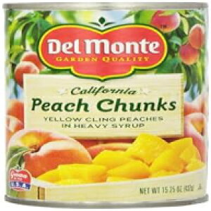 fe s[``N ̃wr[VbvЂA15.25IX (6pbN) Del Monte Peach Chunks Yellow Peaches in Heavy Syrup, 15.25-Ounce (Pack of 6)