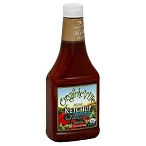 Organicville, ケチャップ無添加 SGR、24 オンス (12 個パック) (バリューバルクマルチパック) Organicville, Ketchup No Added Sgr, 24 OZ (Pack of 12) ( Value Bulk Multi-pack)