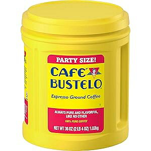 JtF oXe GXvb\ GNXgt@C _[N[Xg OEh R[q[A36 IX Cafe Bustelo Caf Bustelo Espresso Extra Fine Dark Roast Ground Coffee, 36 Ounces