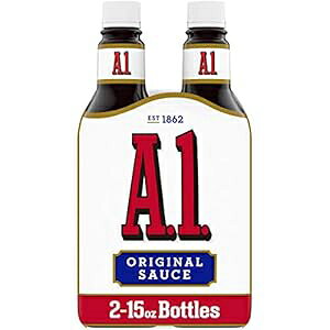 A.1. オリジナルステーキソース (15オンスボトル、2本入り) A.1. Original Steak Sauce (15 oz Bottles, Pack of 2)