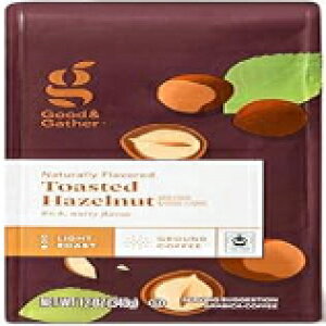 i`t[o[̃g[Xgw[[ibcCg[XgOEhR[q[ - 12IX (1pbP[W) Good & Gather Naturally Flavored Toasted Hazelnut Light Roast Ground Coffee - 12oz (One Package)