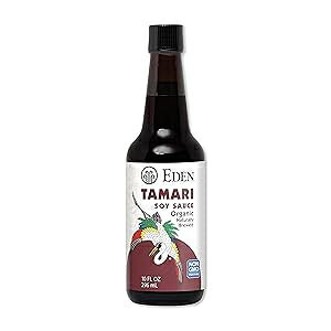 Eden Organic Tamari Soy Sauce, Naturally Fermented from Non GMO USA Soybeans, Gluten Free, 10 oz