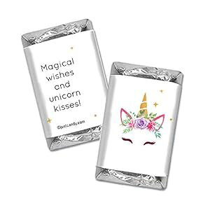 108Jbg jR[ ap[eB[ LfB[ n[V[ ~j`A (2|h - 108) LfB[t - gݗĕsv Just Candy 108ct Unicorn Birthday Party Candy Hershey's Miniatures (2 lbs - appr