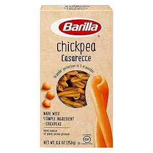 Barilla Chickpea Casarecce PastaA8.8 oz - r[KAOet[AGMO & R[V[ - Ax[X̃^pNōꂽ^pNpX^ Barilla Chickpea Casarecce Pasta, 8.8 oz - Vegan, Gluten Free, Non GMO