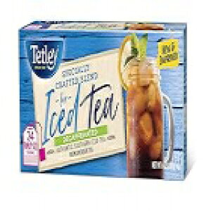 Tetley Black TeaAJtFCXACXeB[uhAt@~[TCYA`eB[obO24i6pbNjipbP[W͈قȂꍇ܂j Tetley Black Tea, Decaffeinated Iced Tea Blend, Fa
