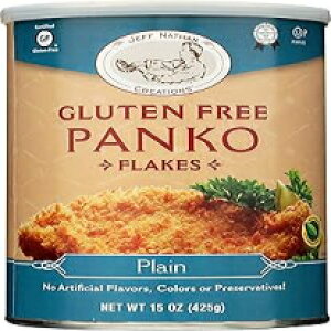 Jeff Nathan Creations �V�F�t�O�����p���R �v���[�� �O���e���t���[�A15�I���X Jeff Nathan Creations Chef Gourmet Panko Plain Gluten Free, 15 Ounce