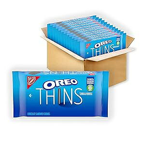OREO �V���Y �`���R���[�g �T���h�C�b�` �N�b�L�[�A12 - 10.1 �I���X �p�b�N OREO Thins Chocolate Sandwich Cookies, 12 - 10.1 oz Packs