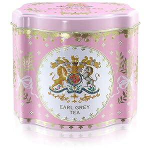 The Royal Collection NOVIIML PALACE - British Tea - Earl Grey Tea 50 Count Tea Bags in a Georgian Tea Caddy (1 Pack)
