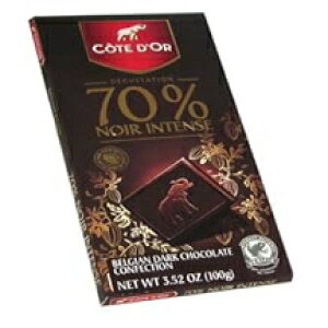 �R�[�g�h�[�� �`���R���[�g�o�[ 70% �_�[�N (20����) Cote d'Or Chocolate Bar 70% Dark (Pack of 20)