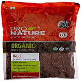 プロネイチャー 100% オーガニック ラギ アワ、500 g Pro Nature 100% Organic Ragi Millet, 500 g