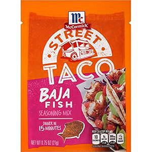 }R[~bN Xg[g ^R on tBbV V[YjO ~bNXA0.75 IX McCormick Street Taco Baja Fish Seasoning Mix, 0.75 oz