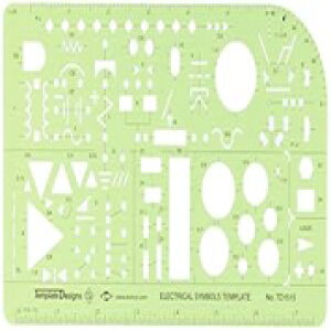 Alvin, TD1515, Electric/Electronic Template, Size: 5.25" x 8.25" x .030"