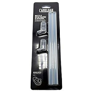 CamelBak Eddy+  Groove {gANZT[ (oCgou 2  & Xg[ 2 {)  eddy+ Lbv݂̂ɓK܂ CamelBak Eddy+ and Groove Bottle Accessory (2 Bite Valves & 2 Straws) Fits Only eddy+ Cap