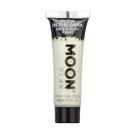 Invisible, Moon Glow – 暗闇で光るフェイス&ボディペイント – 0.42オンス Invisible – 蓄光 – Charge to Glow Invisible, Moon Glow Glow in the Dark Face & Body t - 0.42oz Invisible Phosphorescent - Charge to Glow
