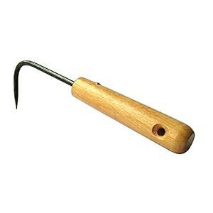 ROOS ガーデニングフック 木製ハンドル 鉄フック 盆栽ツール ROOS Gardening Hook Wooden Handle Iron Hook Bonsai Tools